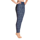 Blue Circles Yoga Leggings