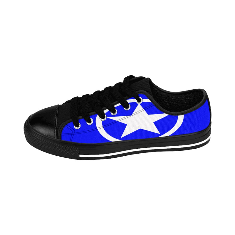 Global Super Star Men's Sneakers Blue & White