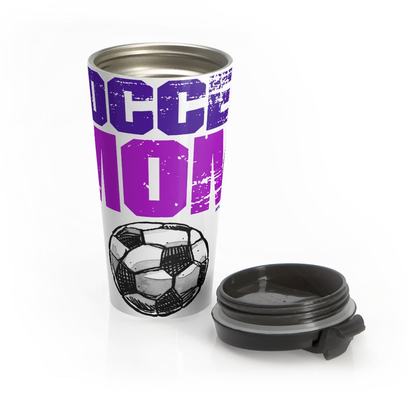 Amazing SOCCER MOM Stainless Steel Travel Mug