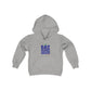 EAT SLEEP SOCCER Repeat Youth Heavy Blend Hooded Sweatshirt