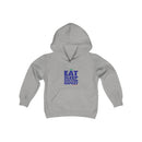 EAT SLEEP SOCCER Repeat Youth Heavy Blend Hooded Sweatshirt
