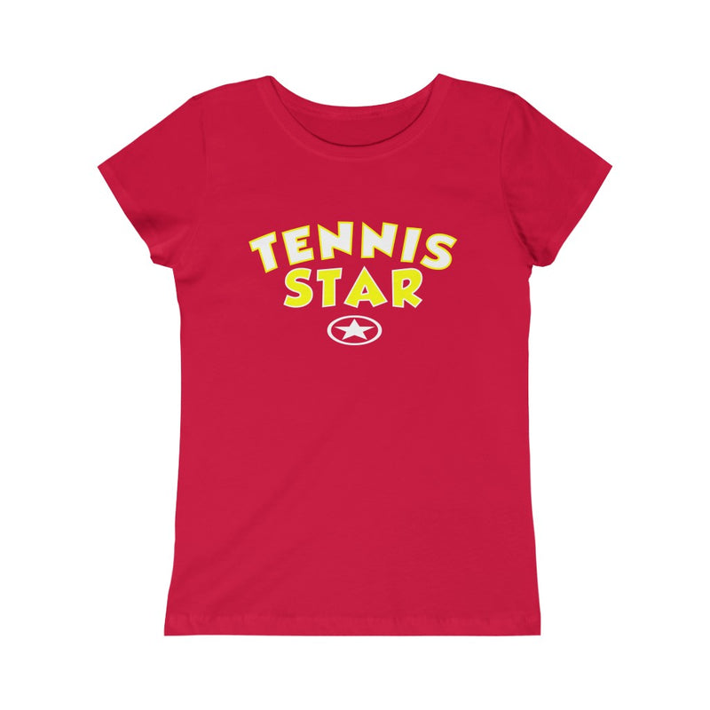 TENNIS STAR Girls Princess Tee