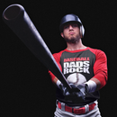 BASEBALL DADS ROCK! 3/4 Sleeve Baseball Shirt
