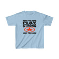 PRACTICE HARD, PLAY STRONG, LOVE THE GAME Kids Heavy Cotton™ Tee