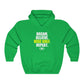 DREAM. BELIEVE. DISC GOLF. REPEAT. Unisex Heavy Blend™ Hooded Sweatshirt