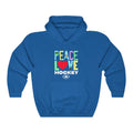 PEACE LOVE HOCKEY Unisex Heavy Blend™ Hooded Sweatshirt