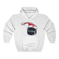 JINGLE PUCK HOCKEY Santa Sports Unisex Heavy Blend™ Hooded Sweatshirt