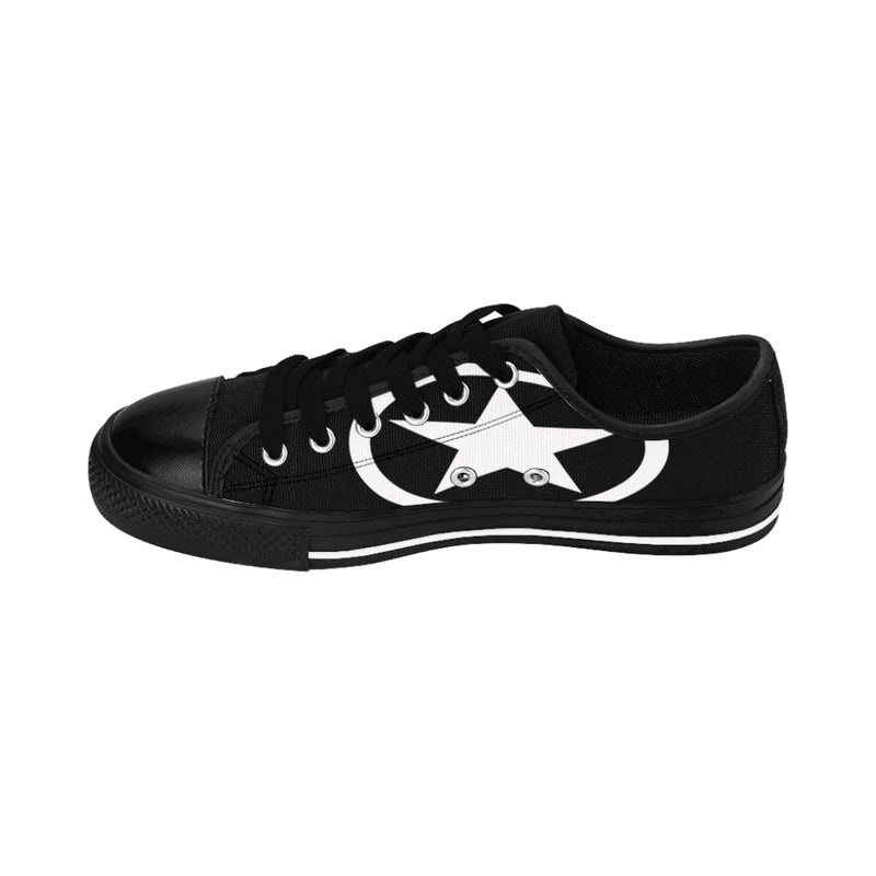 Global Super Star Men's Sneakers Black & White