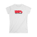 100% Women's Softstyle Tee