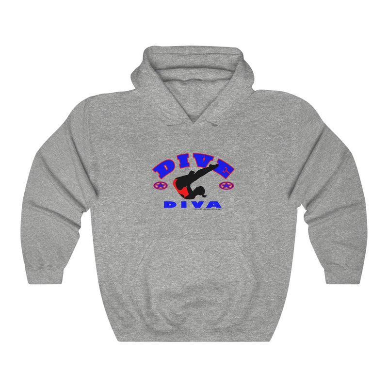 DIVE DIVA Unisex Heavy Blend™ Hooded Sweatshirt