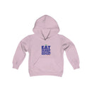 EAT SLEEP SOCCER Repeat Youth Heavy Blend Hooded Sweatshirt