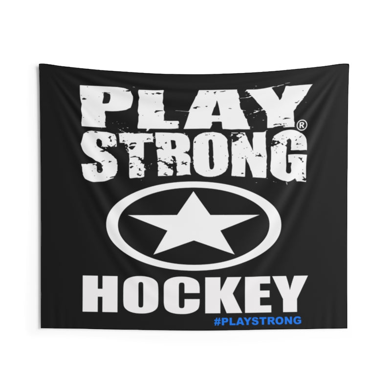 PLAY STRONG HOCKEY Indoor Wall Banner