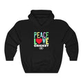 PEACE LOVE CRICKET Unisex Heavy Blend™ Hooded Sweatshirt