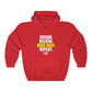 DREAM. BELIEVE. DISC GOLF. REPEAT. Unisex Heavy Blend™ Hooded Sweatshirt