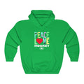 PEACE LOVE HOCKEY Unisex Heavy Blend™ Hooded Sweatshirt