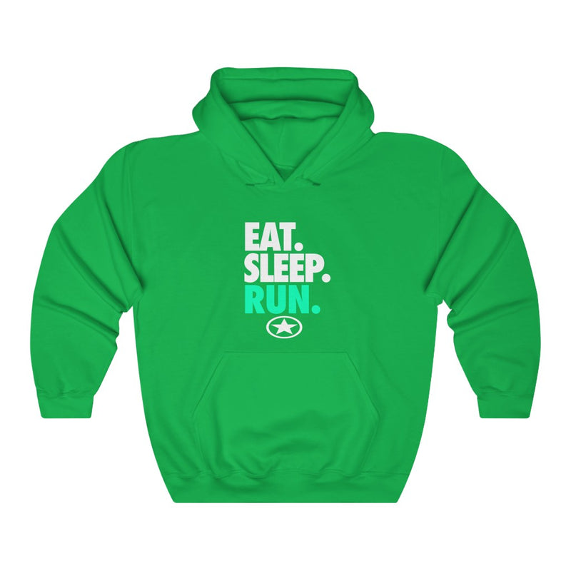 EAT. SLEEP. RUN. Unisex Heavy Blend™ Hooded Sweatshirt