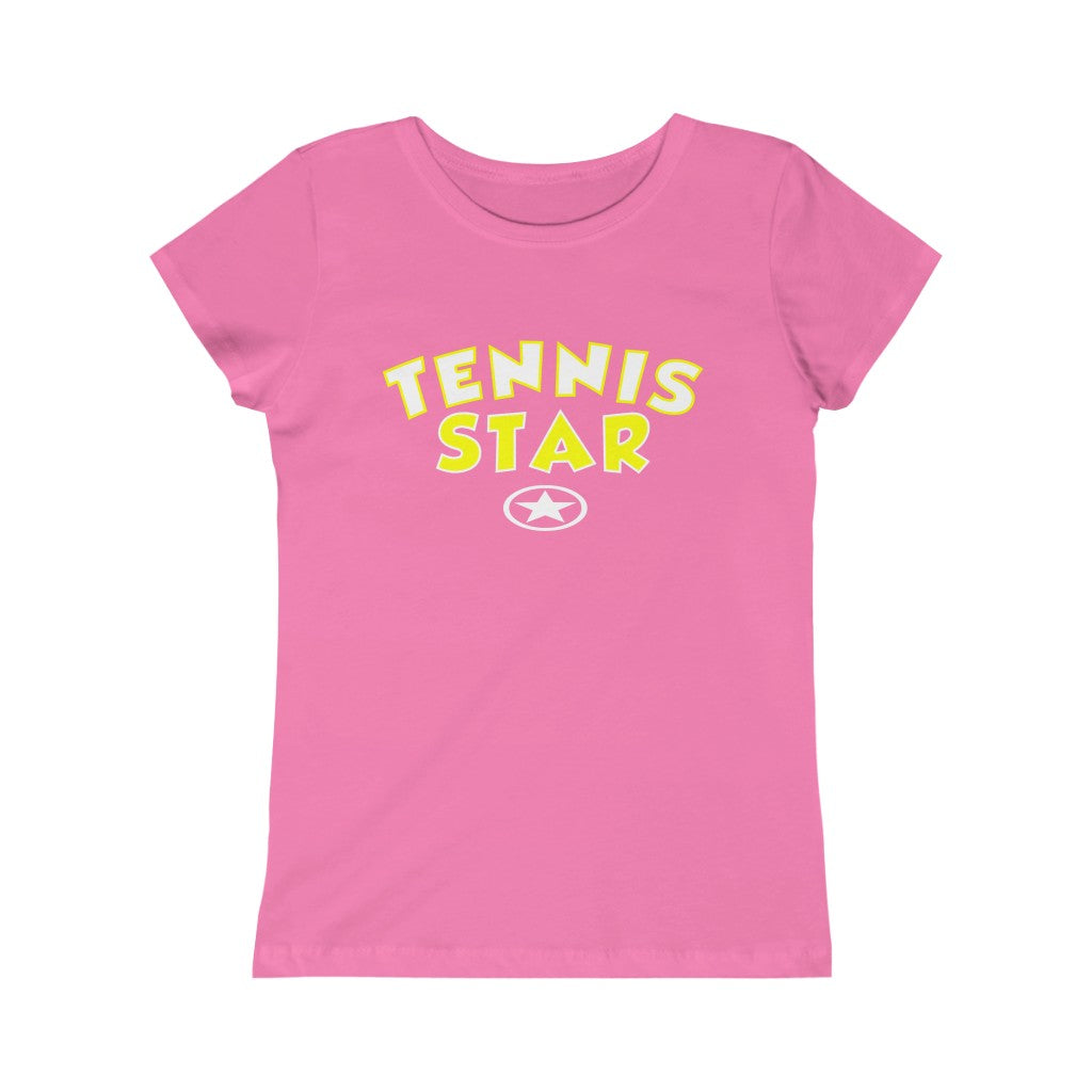 TENNIS STAR Girls Princess Tee