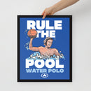Framed poster