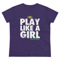 Play Like A Girl Women's Heavy Cotton Tee