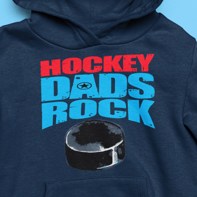 HOCKEY DADS ROCK Unisex Heavy Blend™ Hooded Sweatshirt