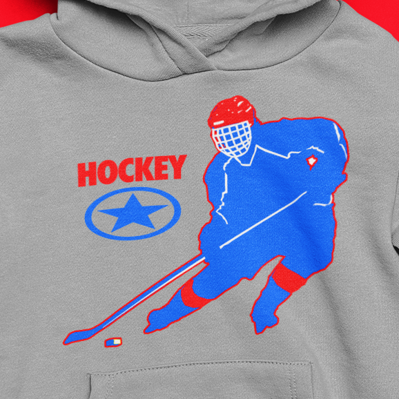 PLAY STRONG HOCKEY Power Play Unisex Heavy Blend™ Hooded Sweatshirt