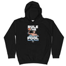 WATER POLO RULE THE POOL Kids Hoodie