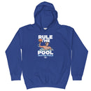 WATER POLO RULE THE POOL Kids Hoodie