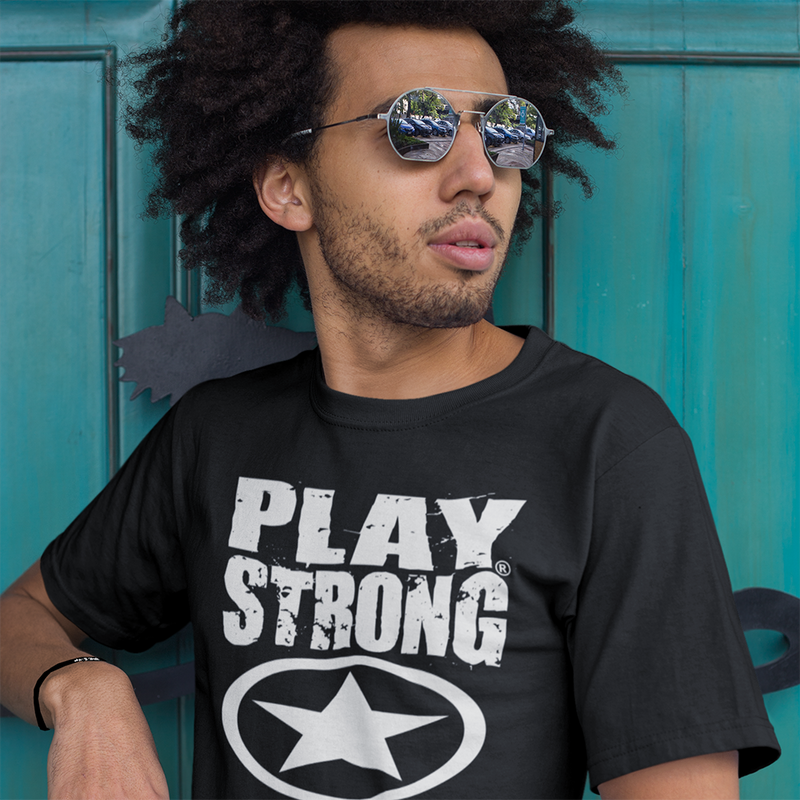 Play Strong Super Star Classic Lightweight Sports Fashion Tee