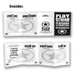 VOLLEYBALL 3-Pack "Thanks Awesome Volleyball Coach!" Sports POWERCARDS Greeting Cards (5x7) Perfect for Youth Sports - Your Coaches Will Love 'Em!