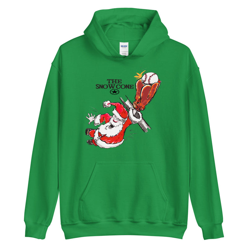 SANTA SPORTS SNOW CONE Baseball Unisex Hoodie