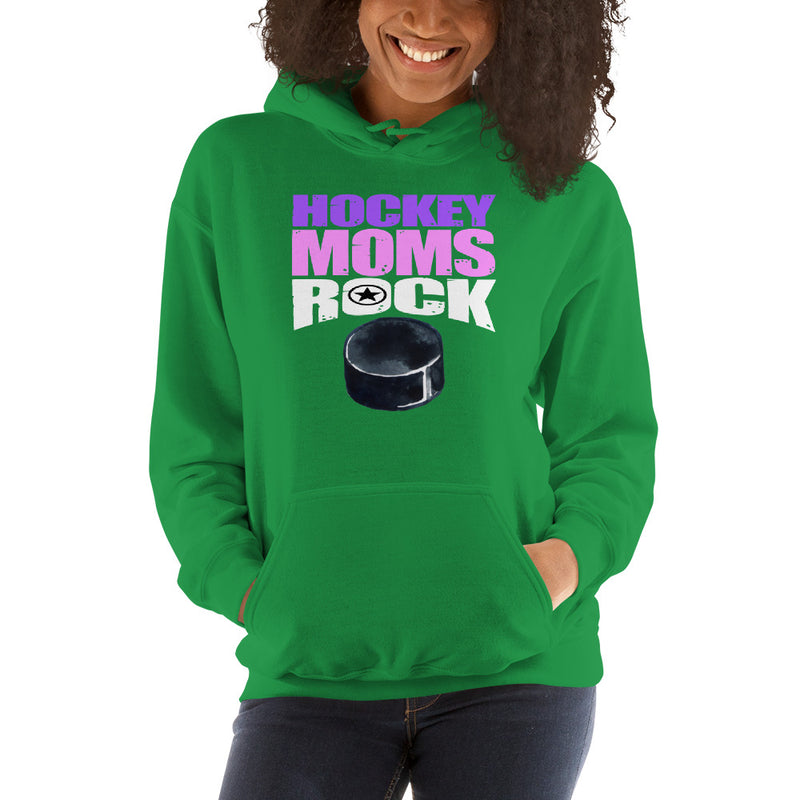 HOCKEY MOMS ROCK Hockey Unisex Hoodie