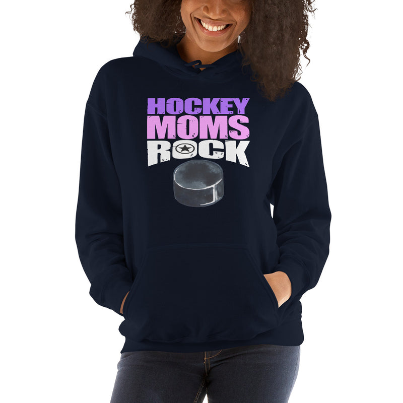 HOCKEY MOMS ROCK Hockey Unisex Hoodie