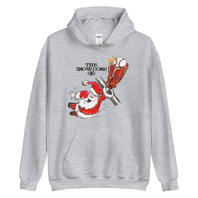 SANTA SPORTS SNOW CONE Baseball Unisex Hoodie