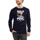 WATER POLO RULE THE POOL Unisex Long Sleeve Tee