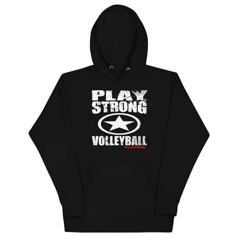 Play Strong Volleyball Unisex Hoodie