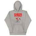 CHECKING IT TWICE Santa Hockey Mojo Unisex Hoodie