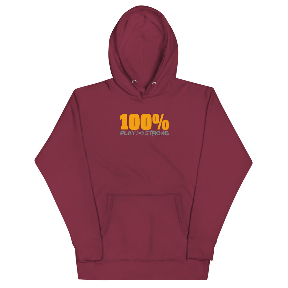 100% Unisex Hoodie