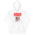 CHECKING IT TWICE Santa Hockey Mojo Unisex Hoodie