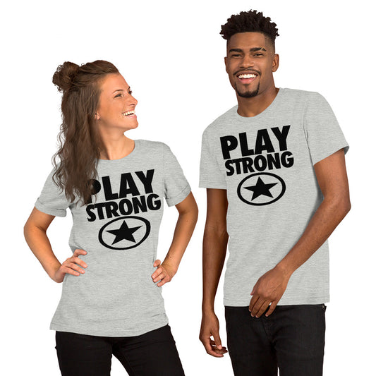 Play Strong Super Star Short-Sleeve Unisex T-Shirt