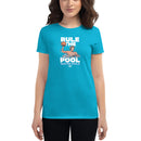 WATER POLO RULE THE POOL Women's short sleeve t-shirt