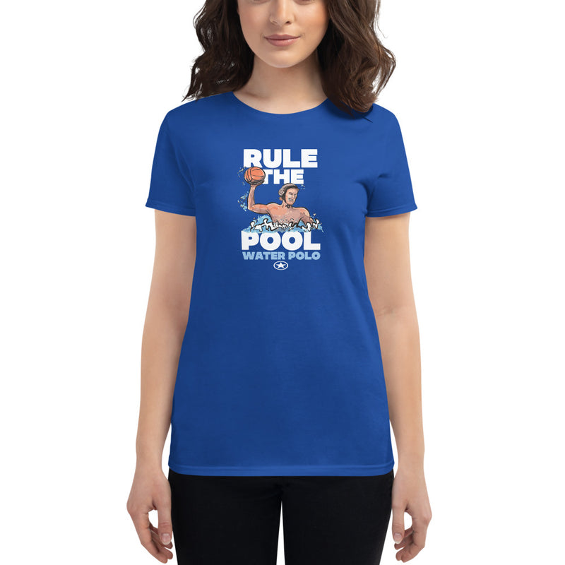 WATER POLO RULE THE POOL Women's short sleeve t-shirt