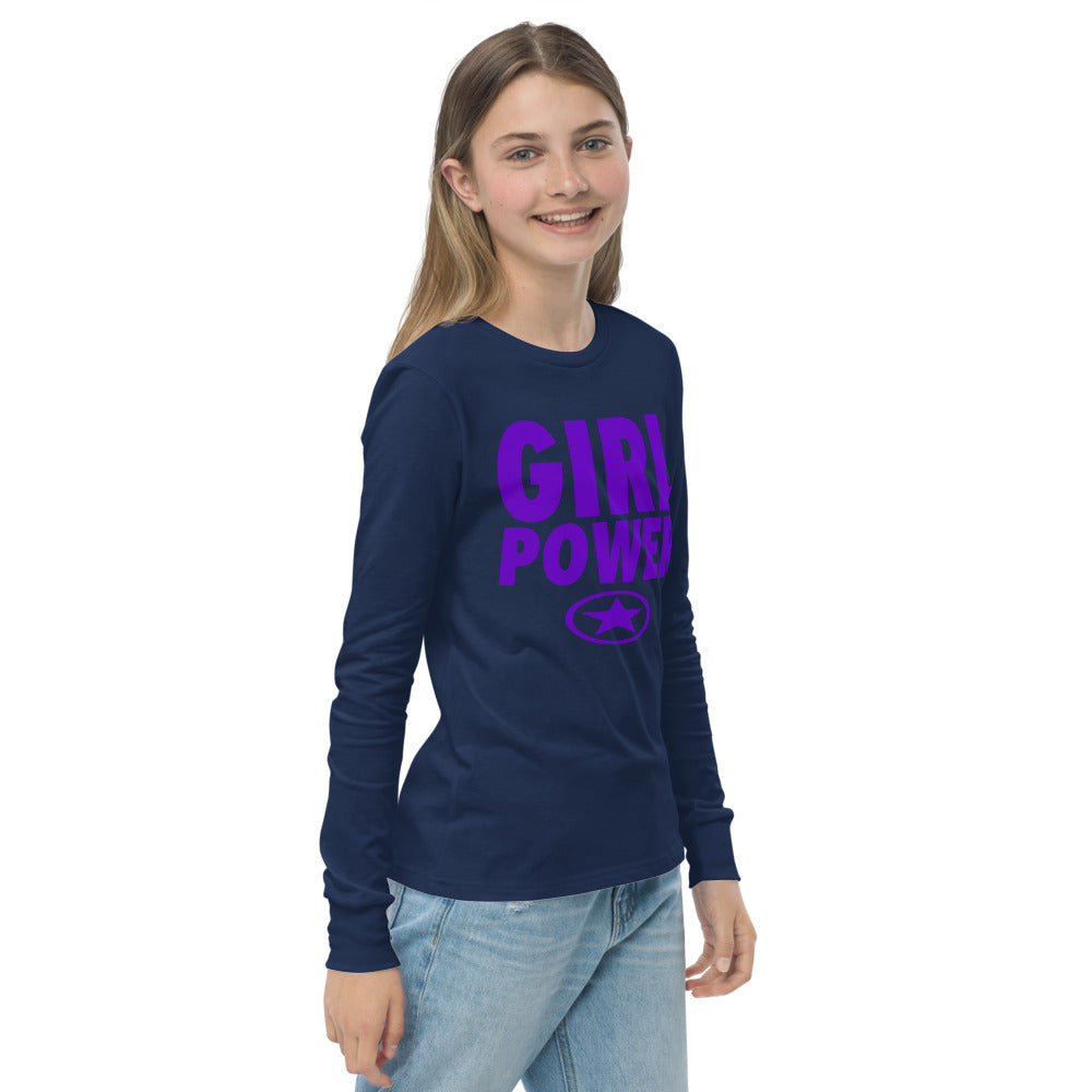 GIRL POWER Youth long sleeve tee